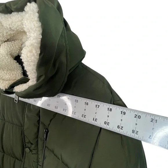 Marc New York by Andrew Marc Men’s Green Puffer Coat Outerwear Size M